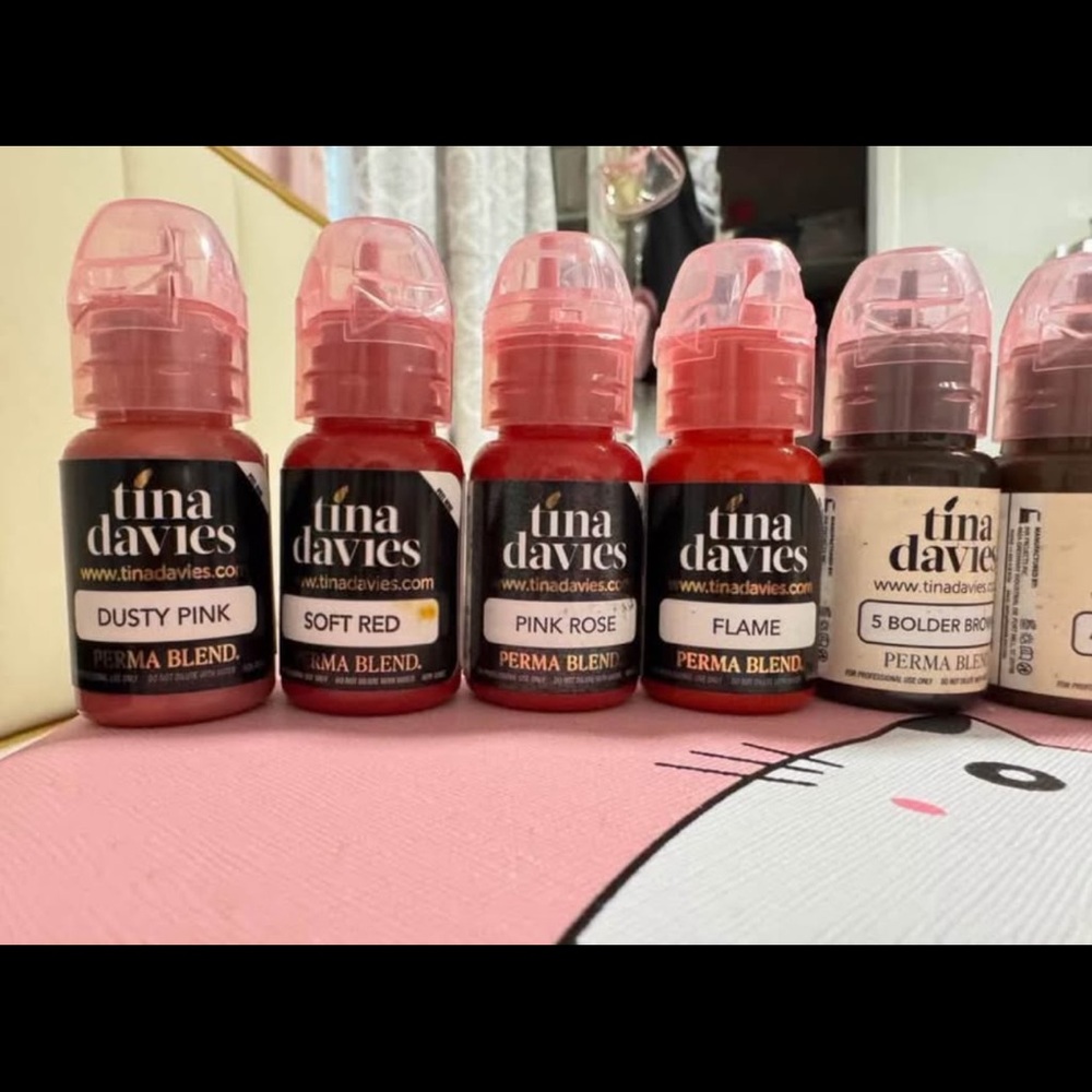 Perma Blend Pigment Set - Pink and Red Shades